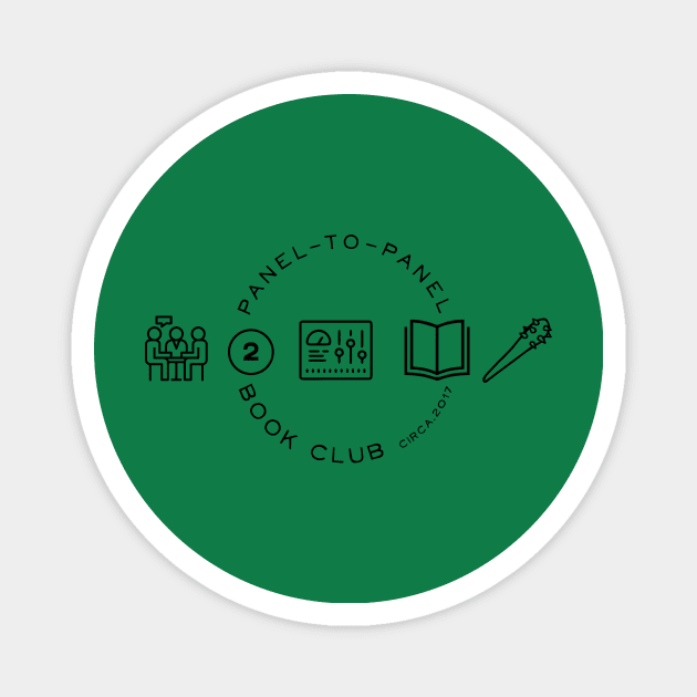 Panel to Panel Book Club Magnet by Newpanel2